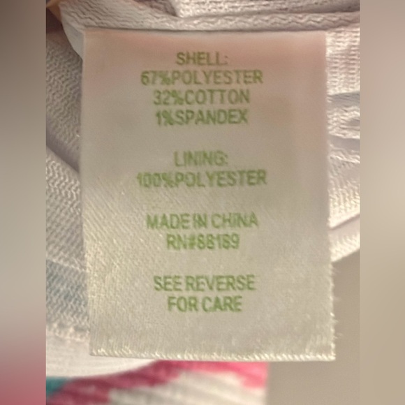 Lilly Pulitzer Ring The Bellboy Spring Floral Shift Dress Women’s Size Medium - Picture 8 of 8